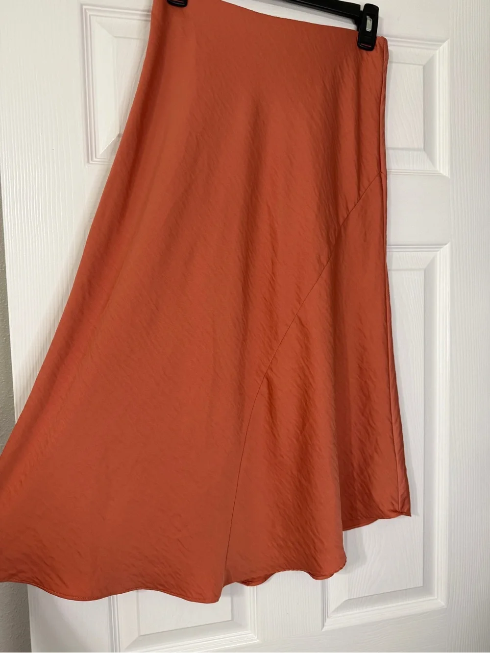 a new day Rust Orange Maxi Skirt Size Small - Picture 4 of 5